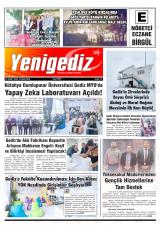 Yeni Gediz gazetesi 1. sayfa