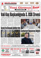 YENİ GİRESUN Gazetesi