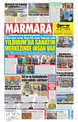 Yeni Marmara gazetesi 1. sayfa