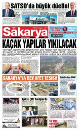 Yeni Sakarya gazetesi 1. sayfa