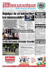 YENİ ŞEBİNKARAHİSAR Gazetesi