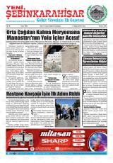 YENİ ŞEBİNKARAHİSAR Gazetesi