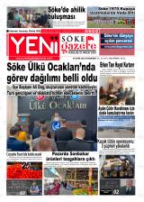 Yeni Söke gazetesi 1. sayfa