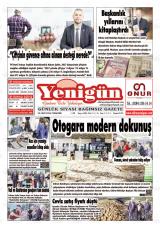 Yenigün gazetesi 1. sayfa