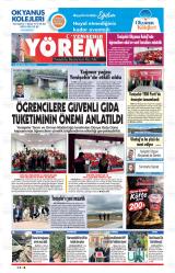 Yenişehir Yörem gazetesi 1. sayfa