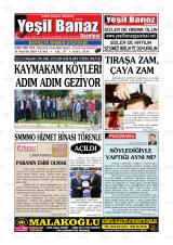 YEŞİL BANAZ Gazetesi