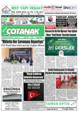 YEŞİL ÇOTANAK Gazetesi
