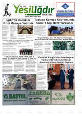 Yeşil Iğdır gazetesi 1. sayfa