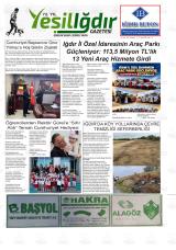 Yeşil Iğdır gazetesi 1. sayfa