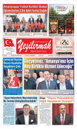 Yeşilırmak gazetesi 1. sayfa