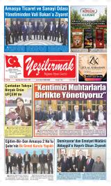 Yeşilırmak gazetesi 1. sayfa