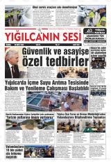 Yığılcanın Sesi gazetesi 1. sayfa