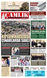 Yozgat Çamlık gazetesi 1. sayfa