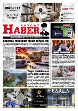 Yozgat Haber gazetesi 1. sayfa