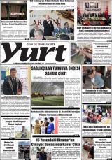 Yurt gazetesi 1. sayfa