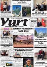 Yurt gazetesi 1. sayfa