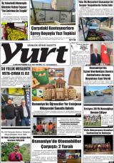 Yurt gazetesi 1. sayfa