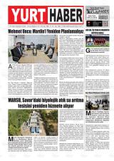 Yurt Haber gazetesi 1. sayfa