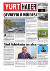 Yurt Haber gazetesi 1. sayfa