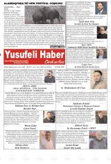 YUSUFELİ HABER ÇORUH'UN SESİ Gazetesi