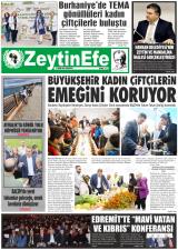 Zeytin Efe gazetesi 1. sayfa