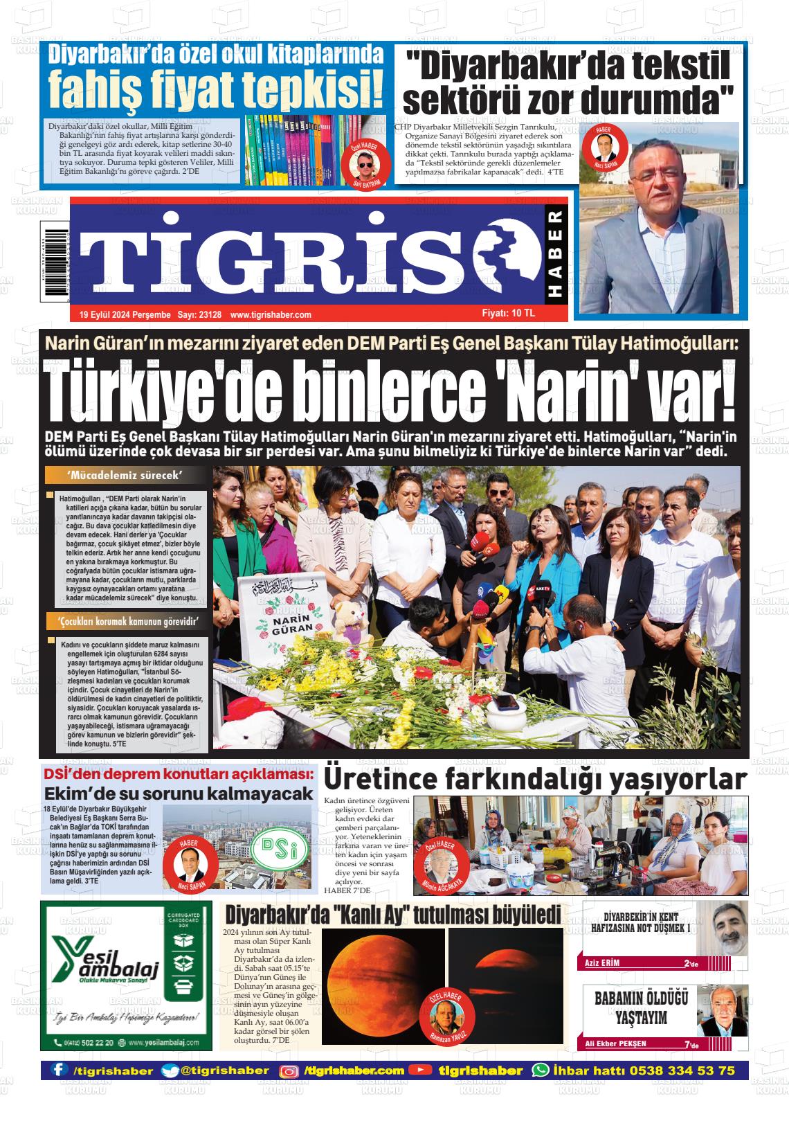 TİGRİS HABER Gazetesi