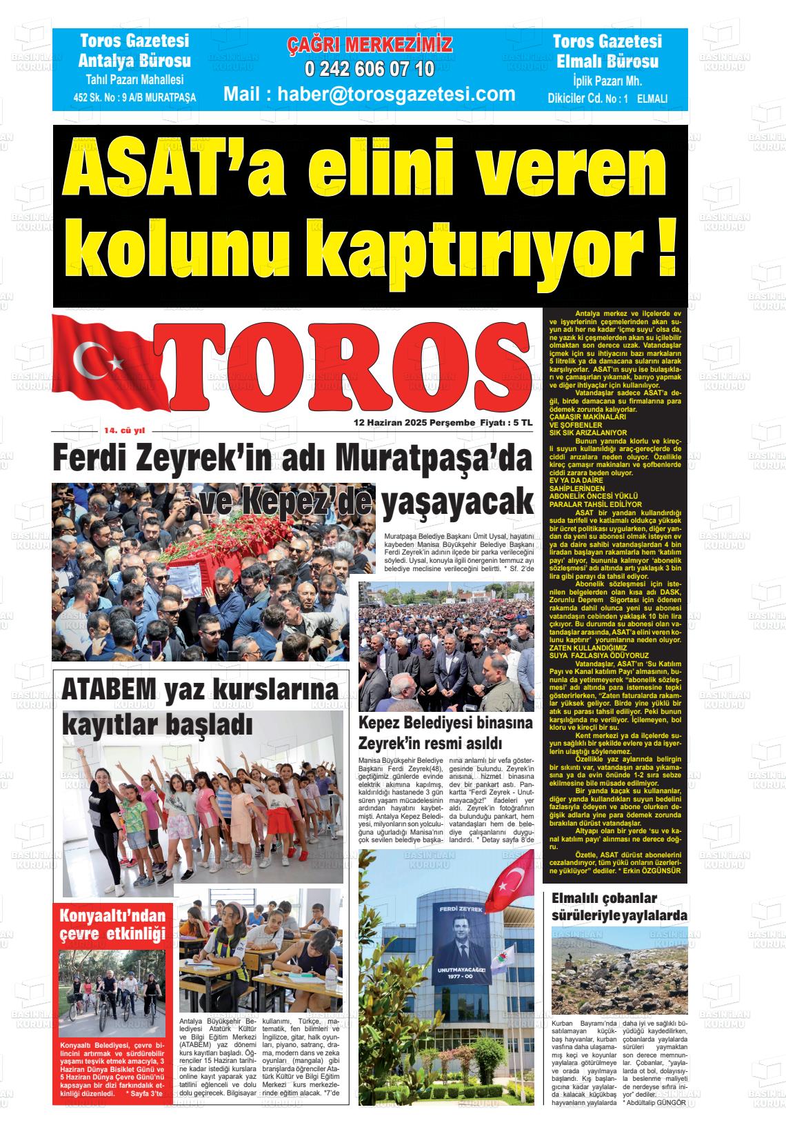 TOROS Gazetesi