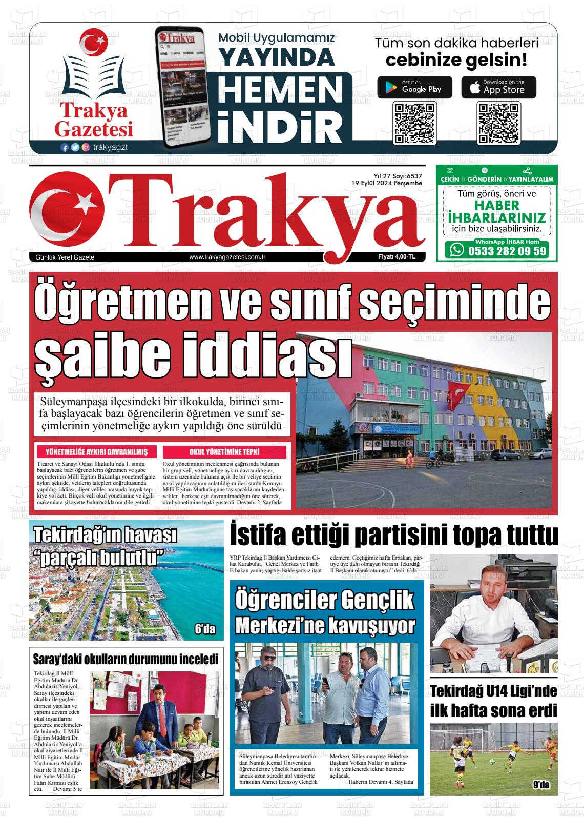 TRAKYA Gazetesi