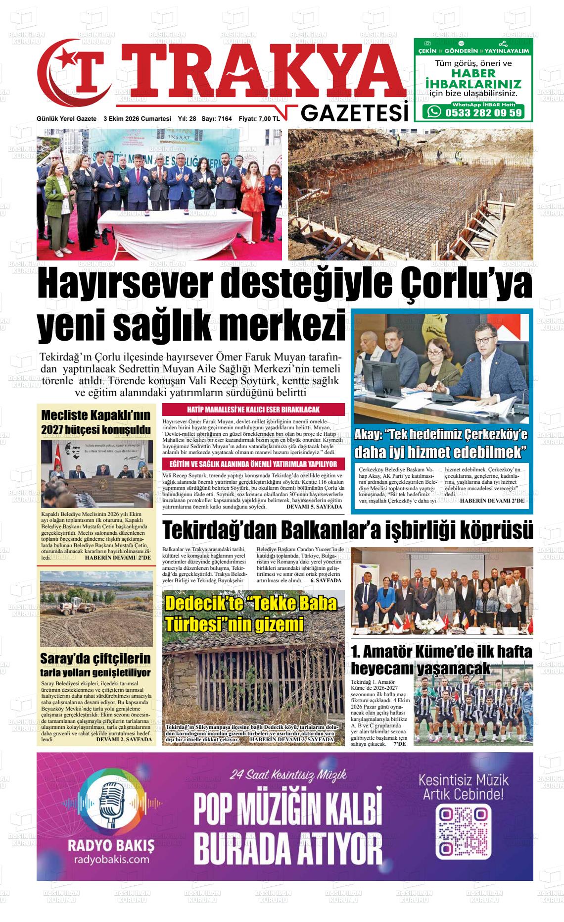 TRAKYA Gazetesi