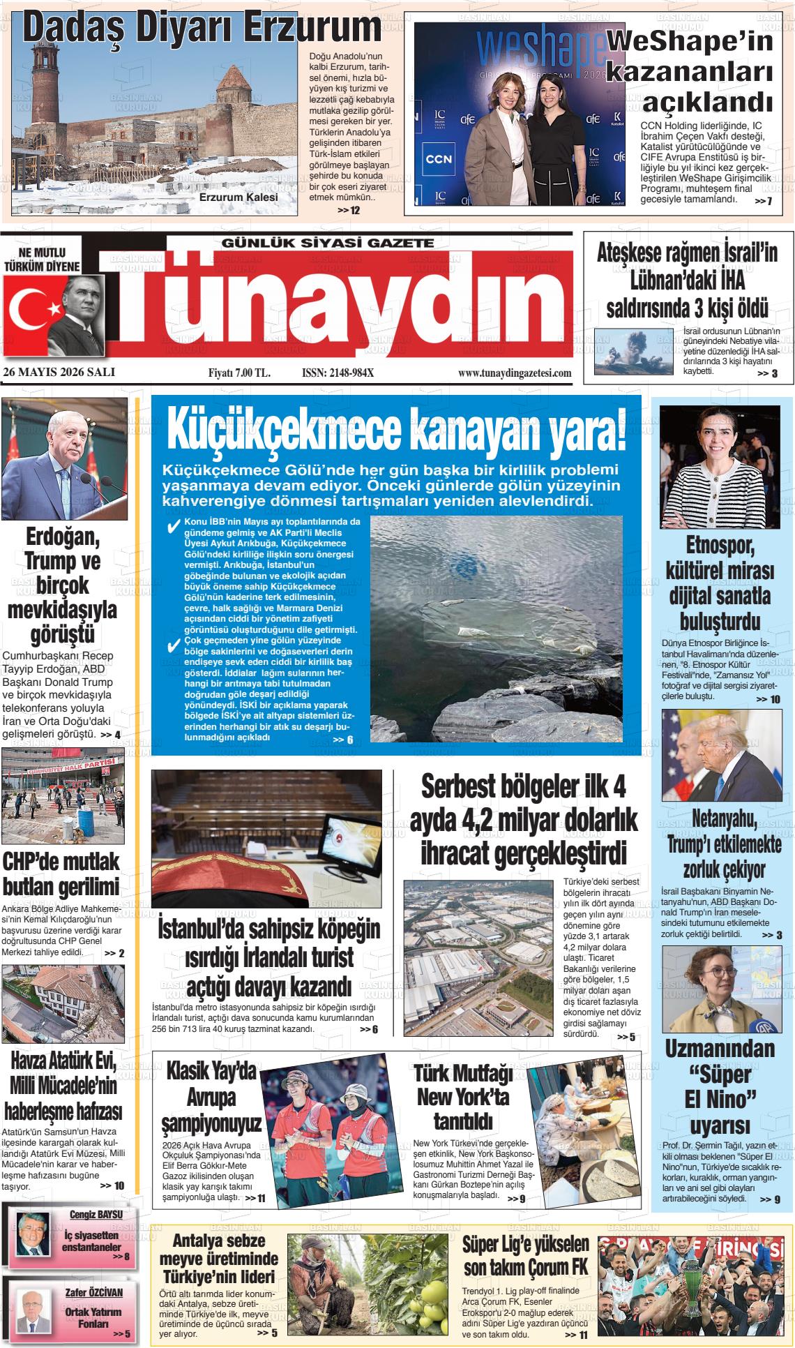TÜNAYDIN Gazetesi
