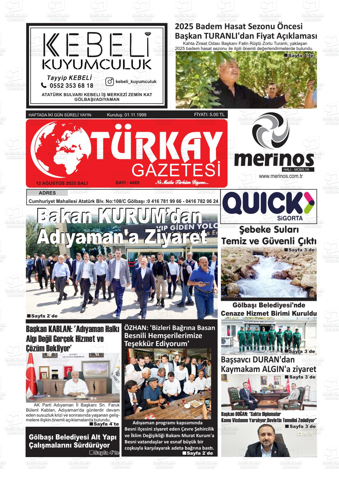 TÜRKAY Gazetesi