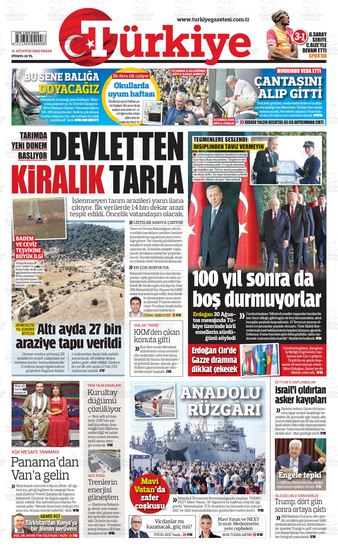 TÜRKİYE Gazetesi