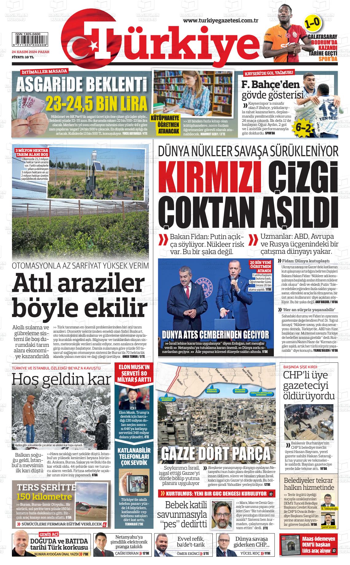 TÜRKİYE Gazetesi