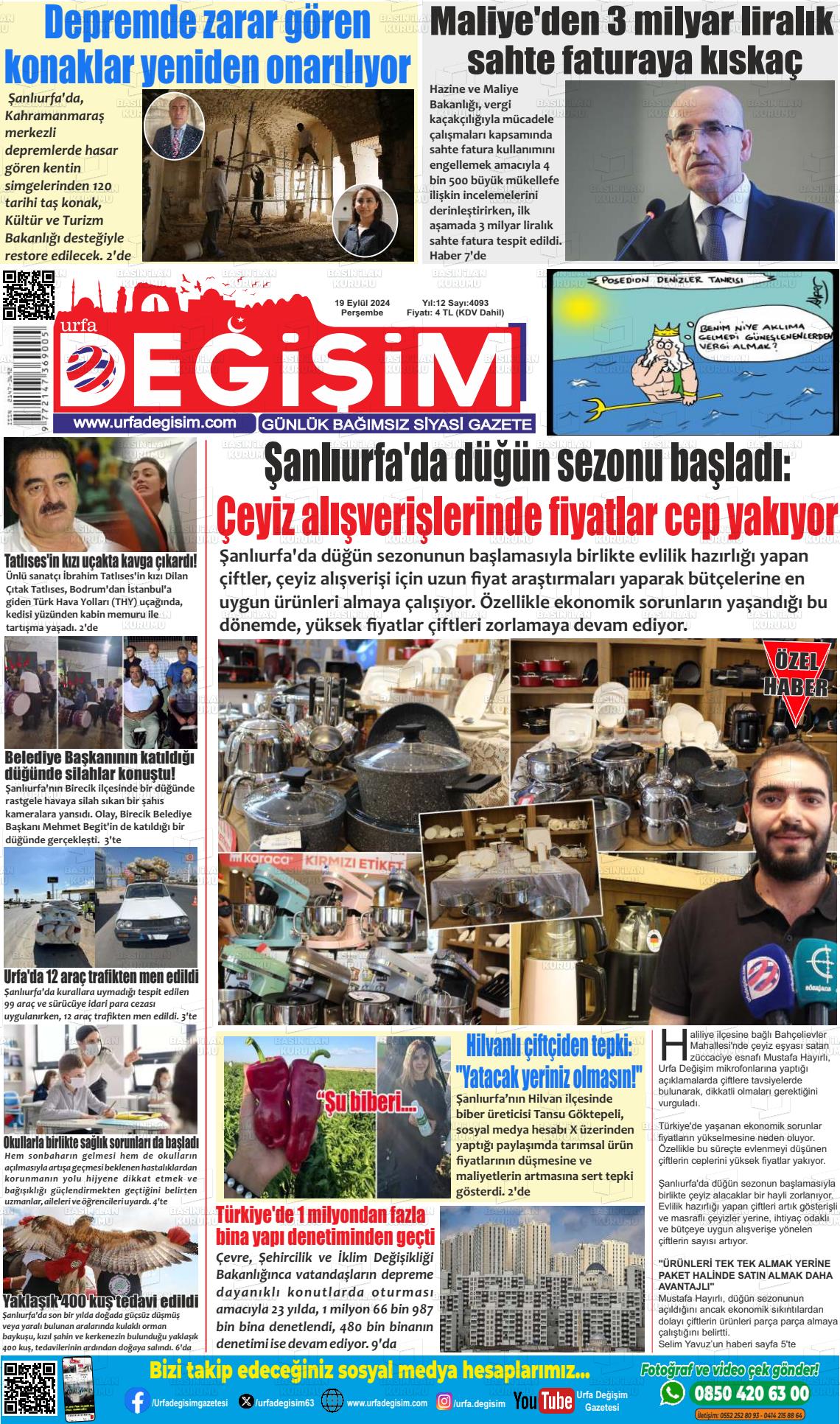 URFA DEĞİŞİM Gazetesi