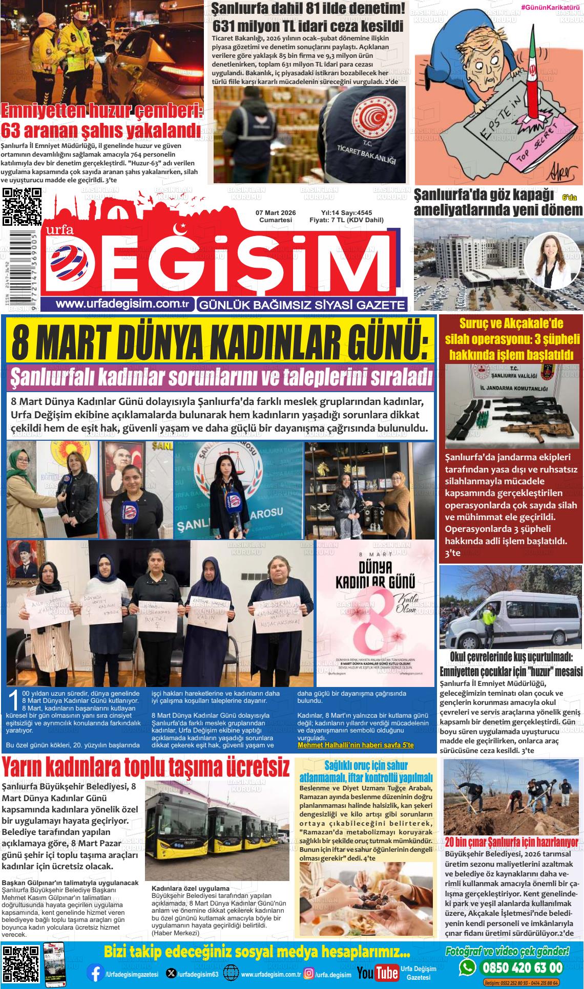 URFA DEĞİŞİM Gazetesi