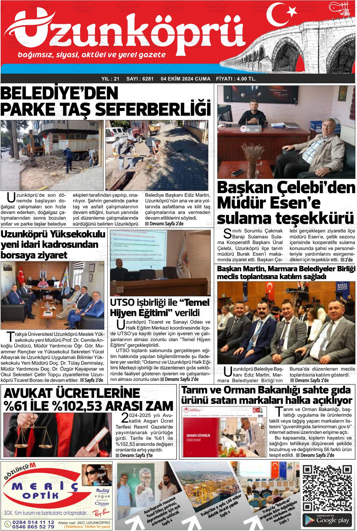 UZUNKÖPRÜ Gazetesi