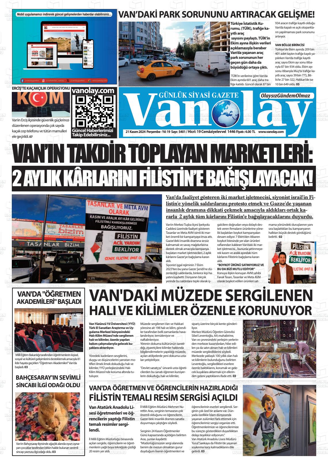 VAN OLAY Gazetesi