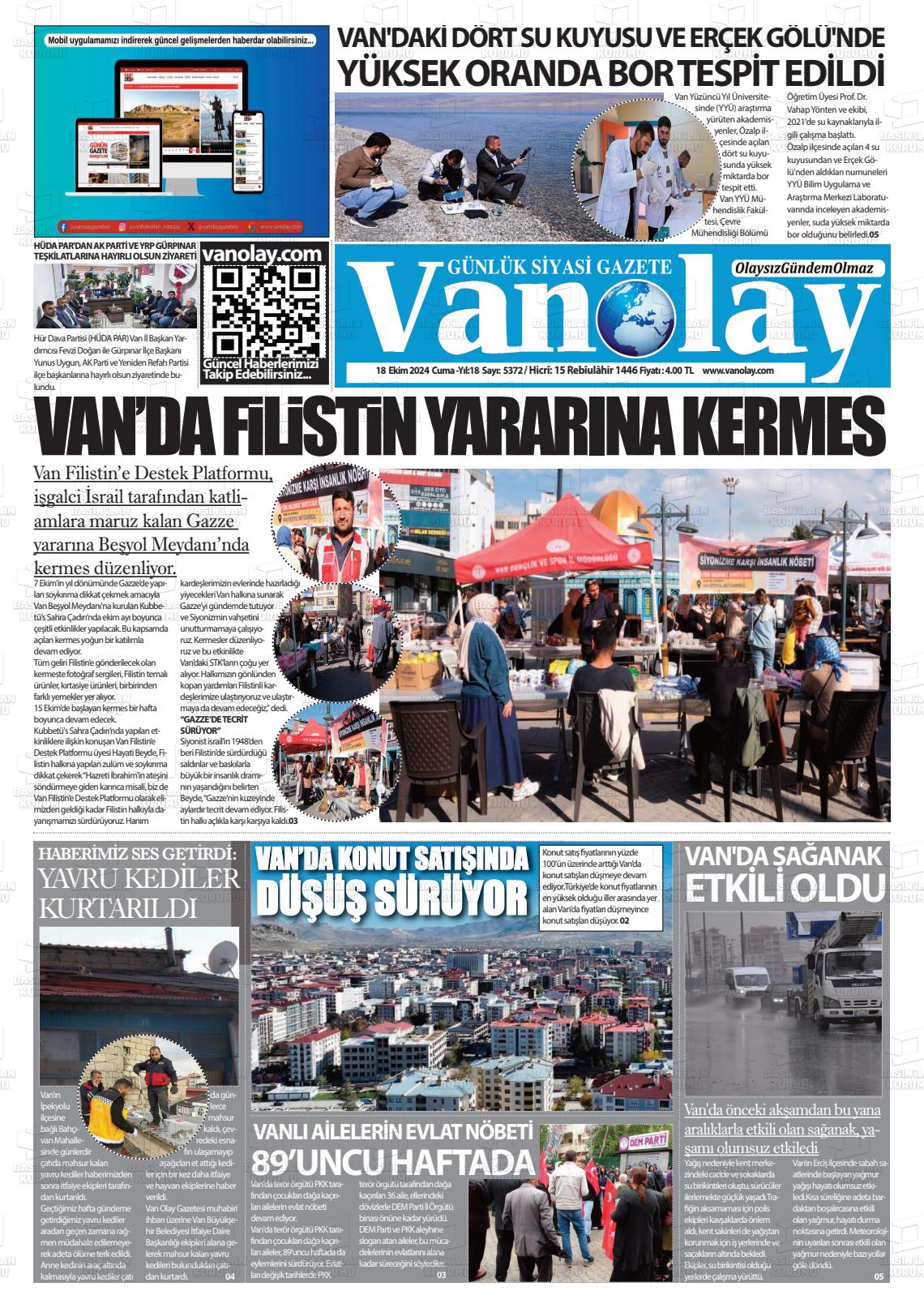 VAN OLAY Gazetesi