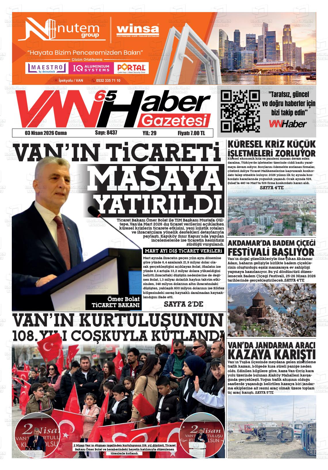 VAN65HABER Gazetesi