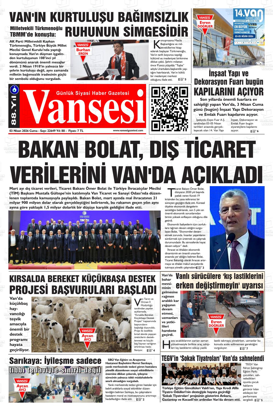 VANSESİ Gazetesi