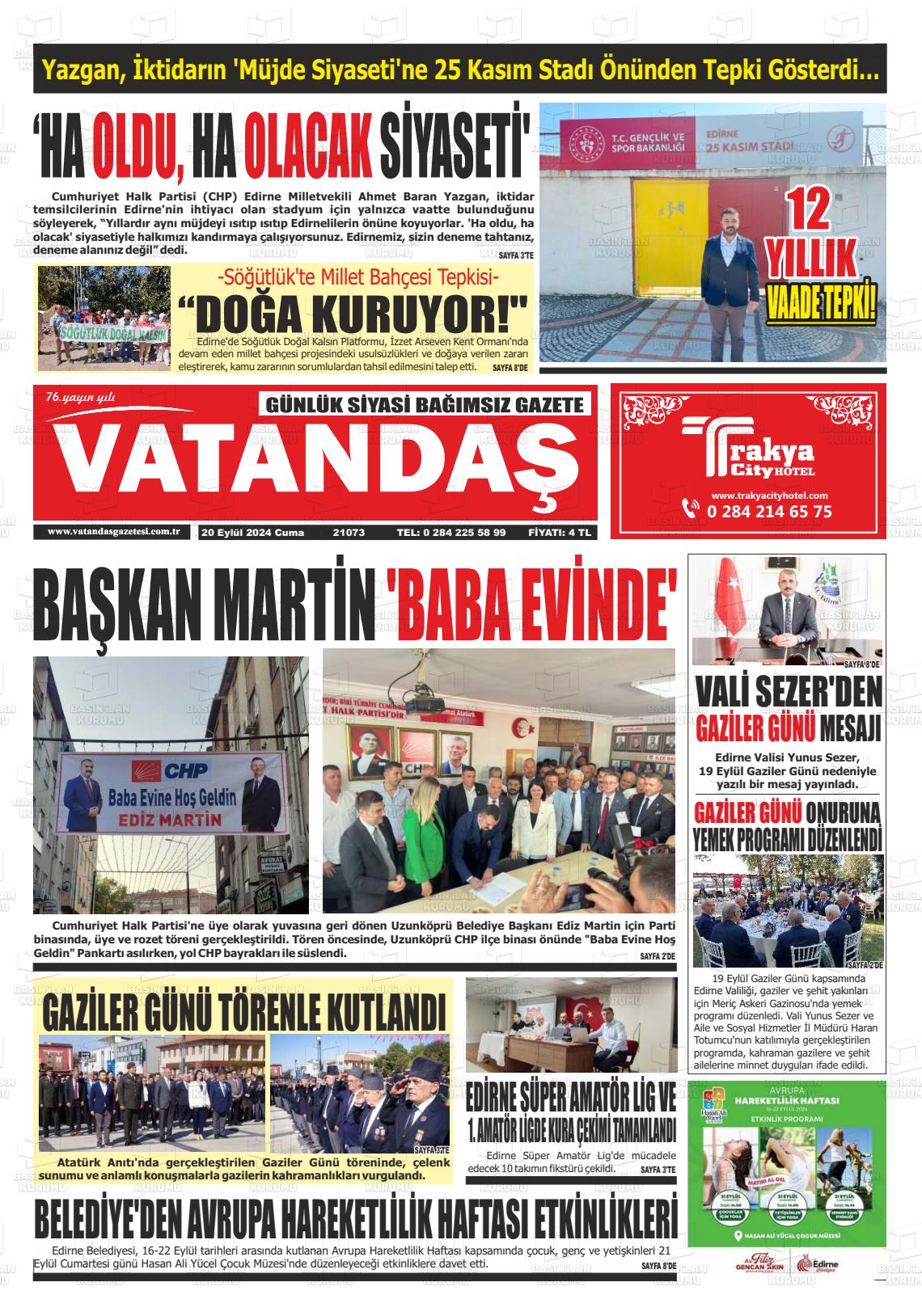 VATANDAŞ Gazetesi