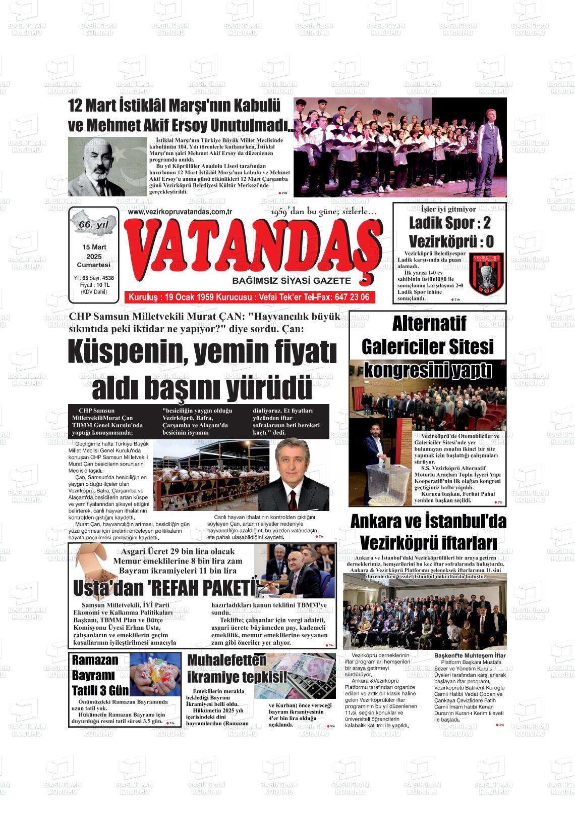 VATANDAŞ Gazetesi