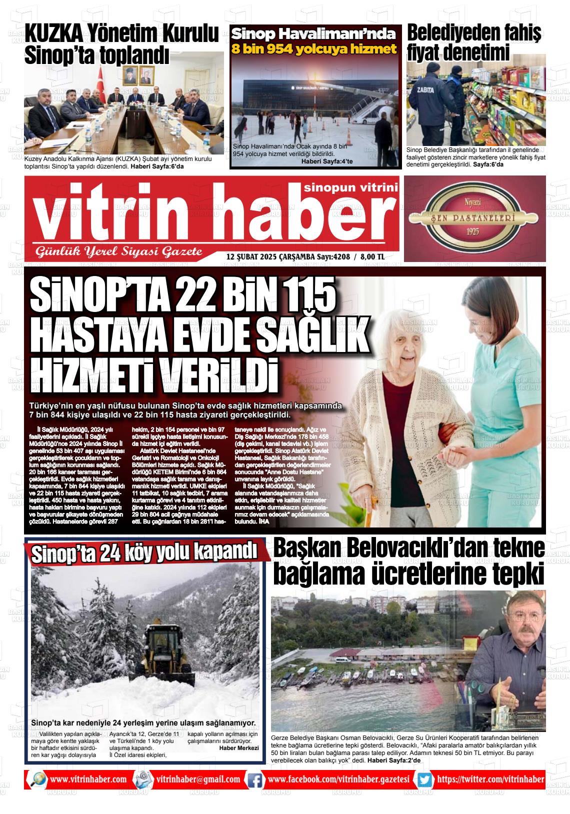 VİTRİN HABER Gazetesi