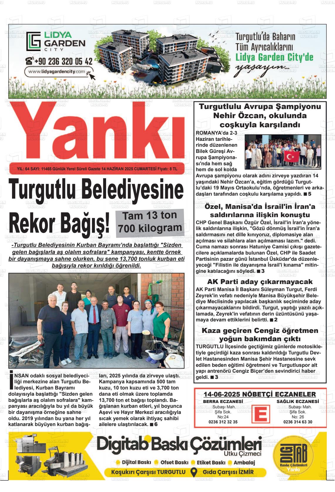 YANKI Gazetesi