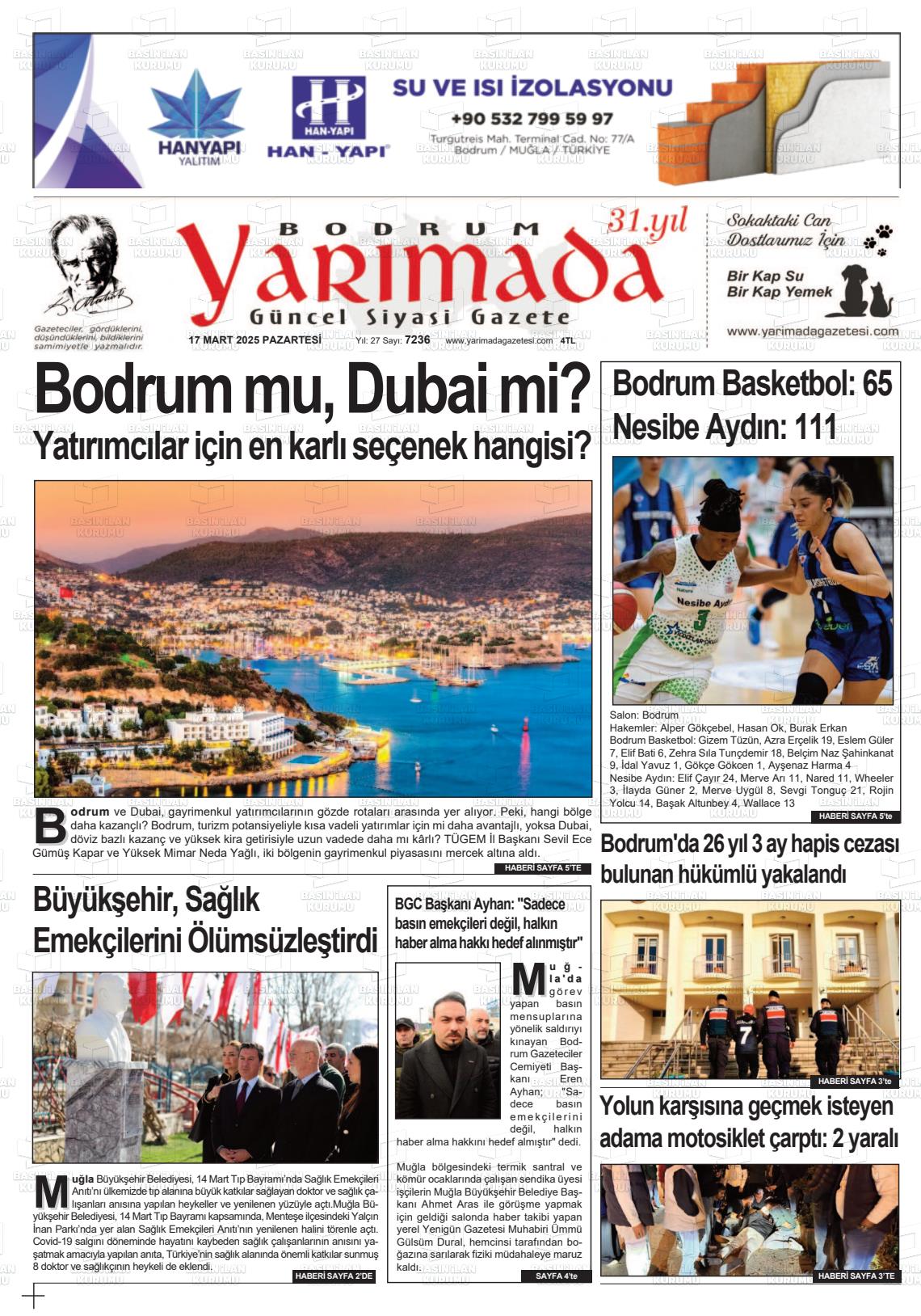 YARIMADA Gazetesi