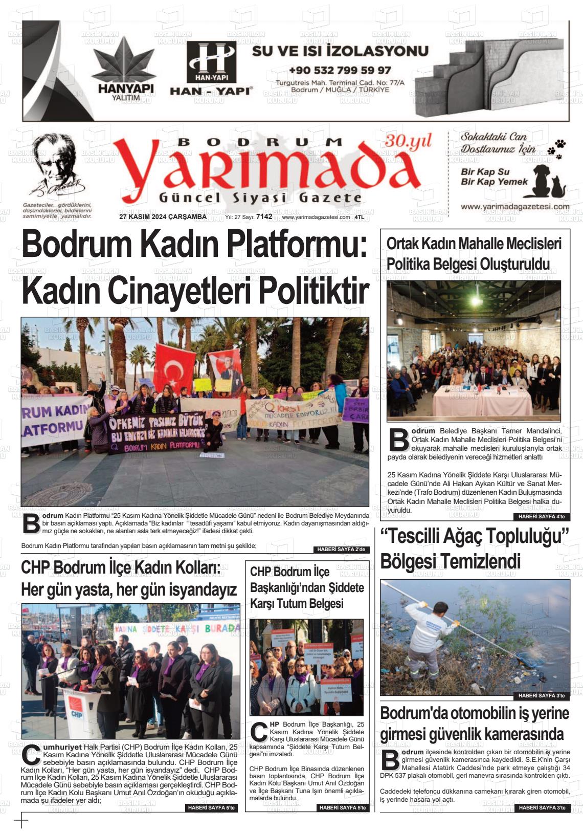 YARIMADA Gazetesi