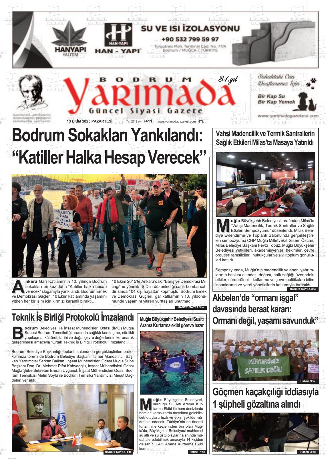 YARIMADA Gazetesi