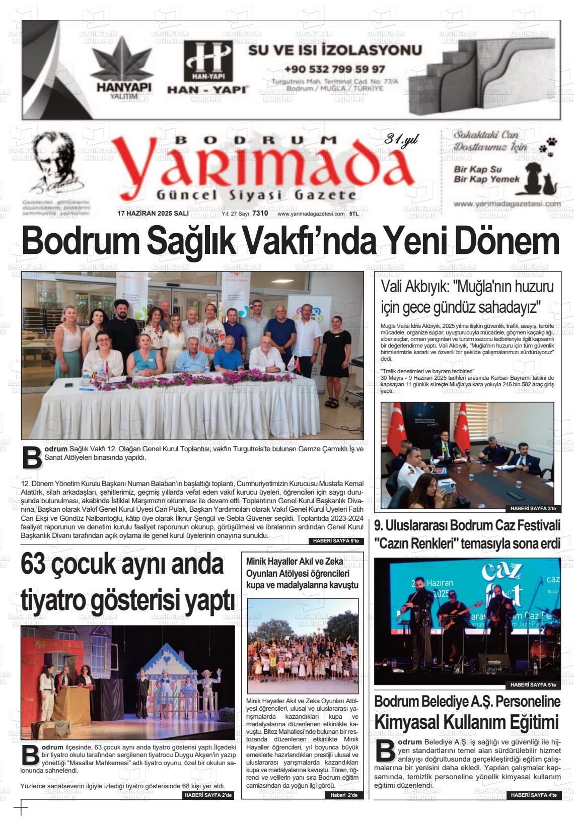 YARIMADA Gazetesi
