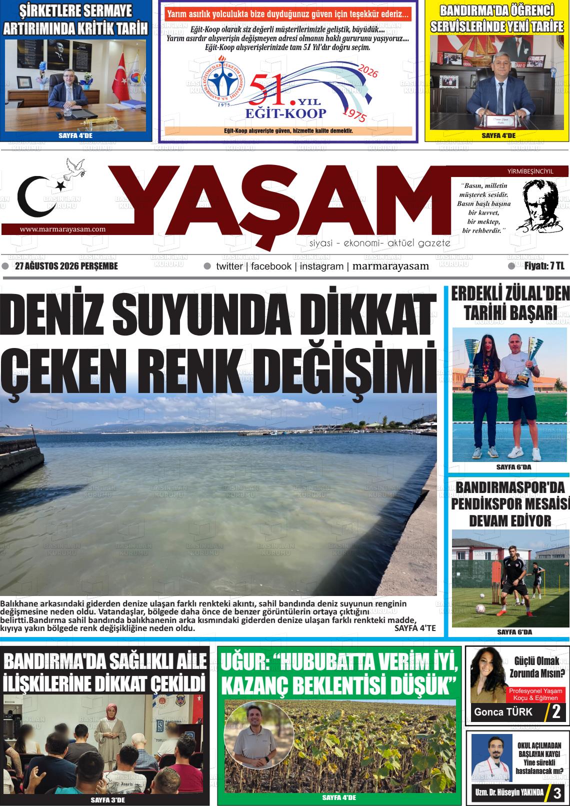 YAŞAM Gazetesi