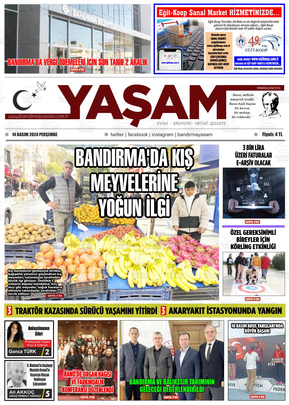 YAŞAM Gazetesi